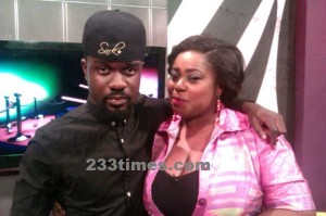 Sarkodie and Amanda Jissih 