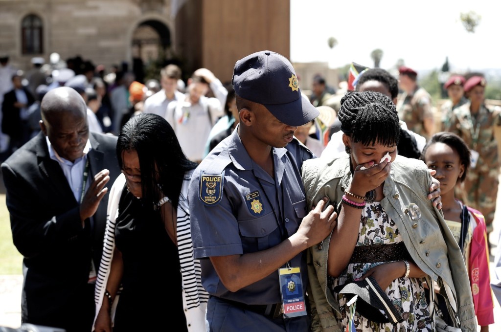 South Africa Mandela Mourning