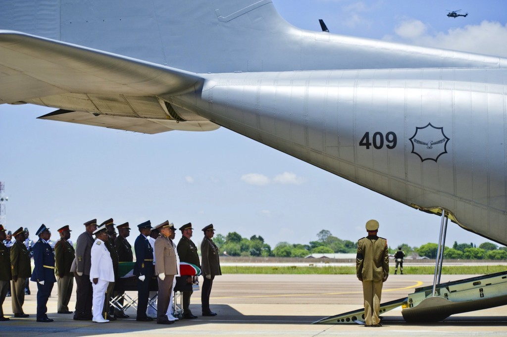 Nelson Mandela official Send-off Ceremony, Pretoria, South Afric