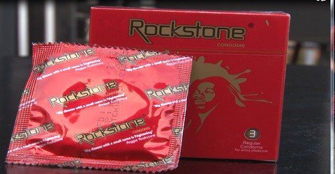 Reggie Rockstone's condom