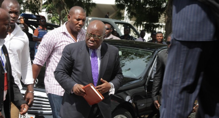 Nana Akufo Addo arriving in court (6)