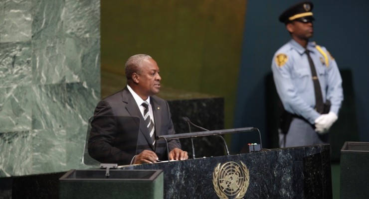 Prez John Mahama at UN