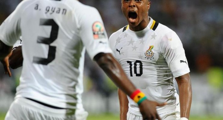 Football : Ghana / Mali - Coupe d Afrique des Nations - 28.01.2012