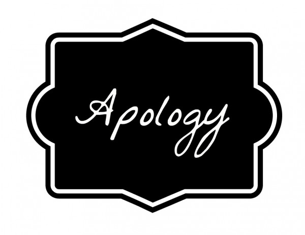 Apology