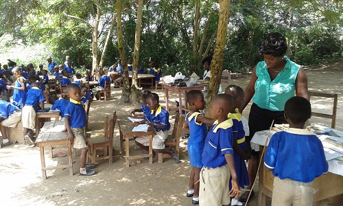 SCHOOL UNDER TREE