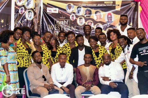 Organizers of Western Music Awards with the Ushers of the event