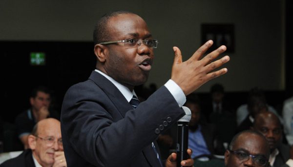 Kwesi Nyantakyi, President of the Ghana Football Association at the African Football Summit in Accra, Ghana ©Gavin Barker/BackpagePix