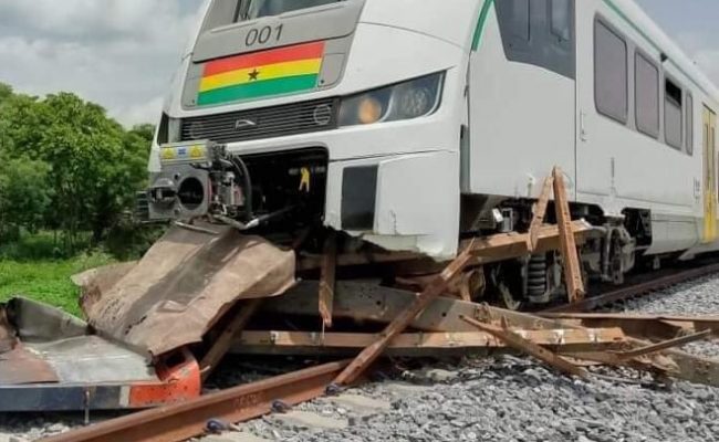 Ghana will not bear the cost of repairing faulty train – Railways Minister