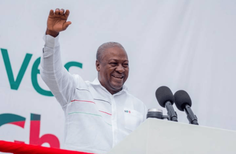 NDC Demo: ‘If you know you can’t be peaceful, don’t come’ – Mahama