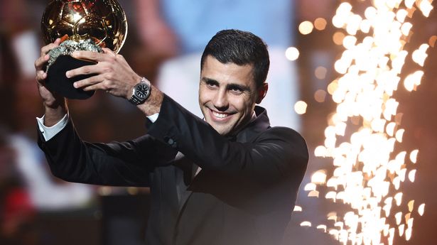 Man City and Spain midfielder Rodri wins Ballon d’Or