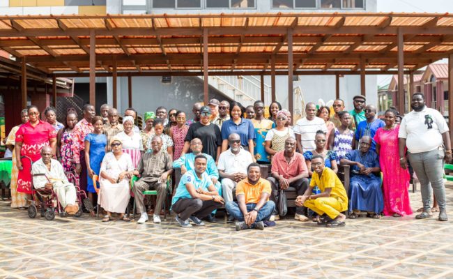 Ghana Blind Union members in Takoradi celebrate New year with feast and empowerment