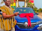 Man who walked from Kumasi to Mahama’s inauguration receives car gift