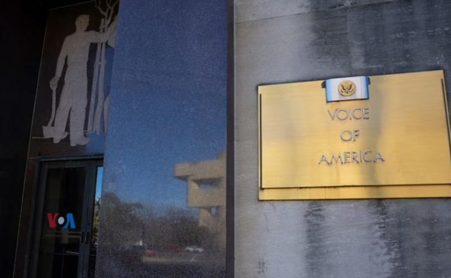 Voice of America staff put on leave