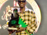 Otumfuo honours Kofi Kinaata with 'Youth in Entertainment Award' at Millennium Excellence Awards