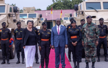 U.S. donates $6m worth of armoured vehicles to GAF to boost national, regional security