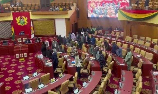 Minority walks out of Parliament over Wontumi’s detention, Afenyo-Markin slams EOCO