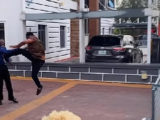 Nollywood Actor hospitalised after colleague kicks chest during filming