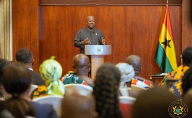 'First minister to bring scandal to my gov't will be hanged on a cross and will not resurrect' - Mahama
