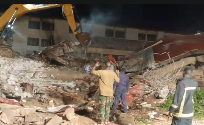 GES suspends classes at Accra Newtown school after deadly building collapse