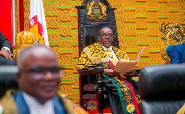 Bury absenteeism, lateness with Christ: Bagbin to MPs as Parliament adjourns
